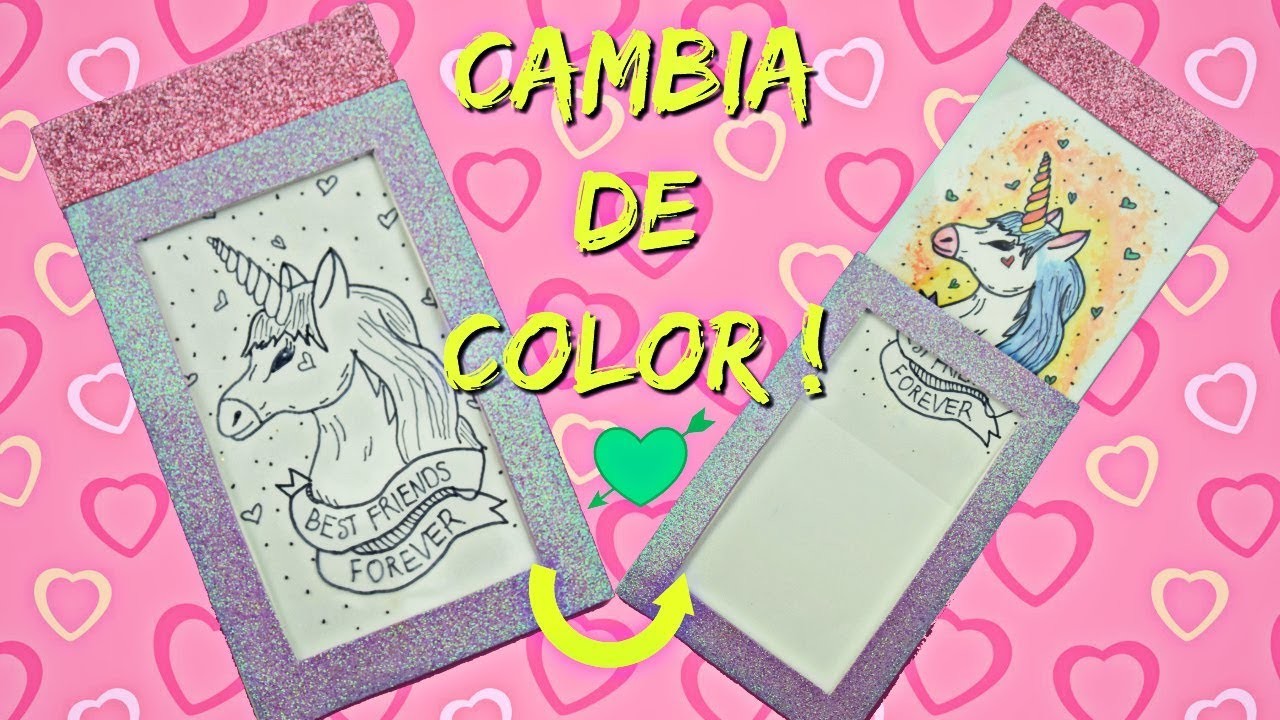 DIY: Tarjeta mágica ¡CAMBIA DE COLOR! - San Valentin.♥