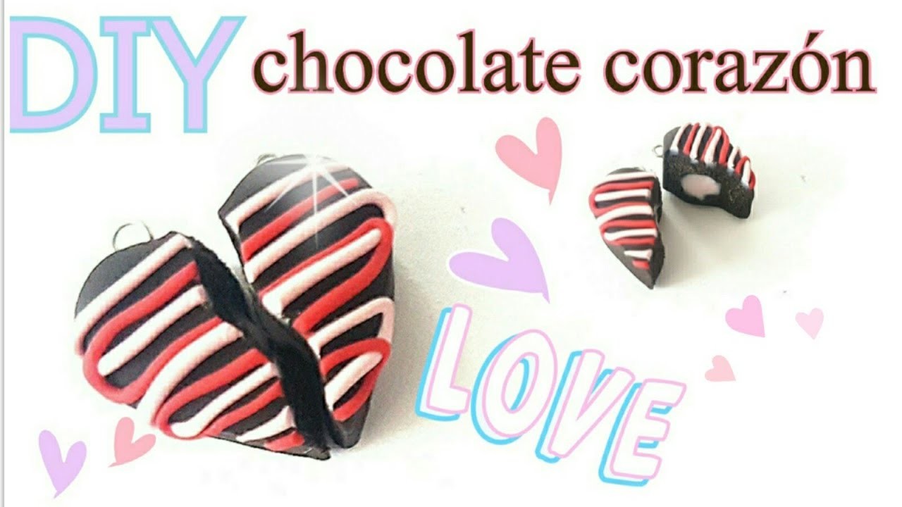 DIY Tutorial chocolate corazon. 14 de febrero Valentines day bff