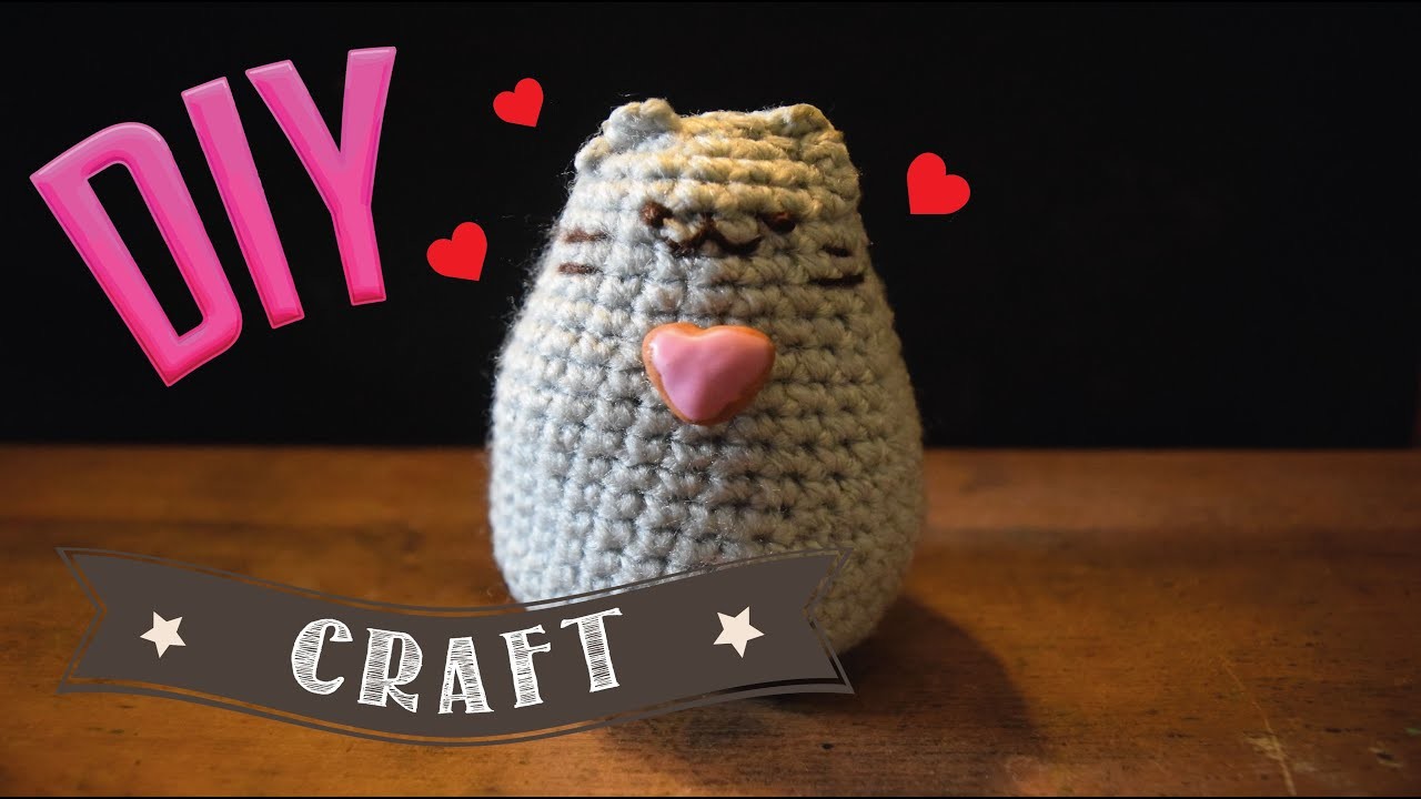 DIY Tutorial crochet Pusheen the  Cat Amigurumi  ????