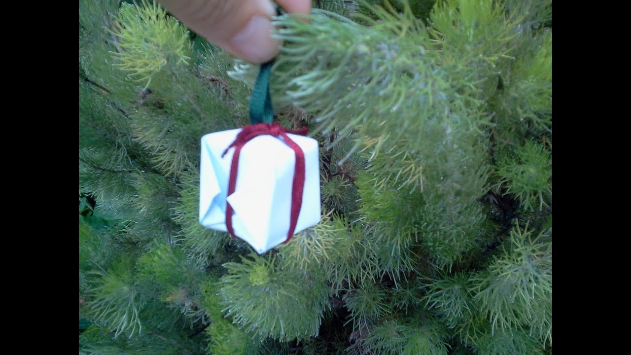 Gift Ornament Christmas tree Regalo adorno arbol Navidad Part I