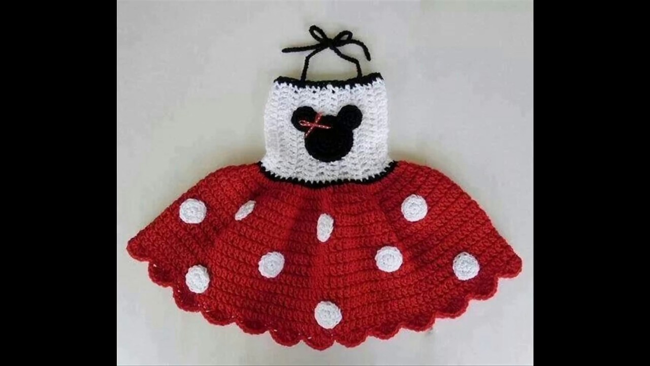 Hermosos Vestidos de niñas a crochet