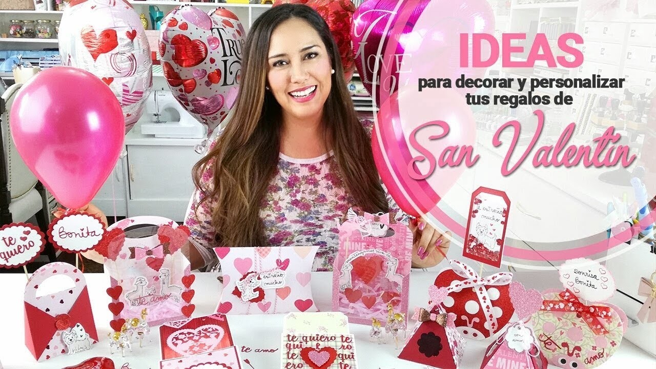 Ideas para Decorar los Regalos de San Valentin - Claudia Rafaella