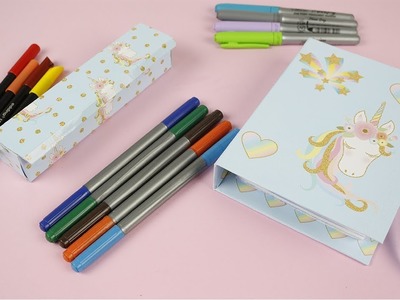 Manualidades l DIY Regreso a Clases - Unicórnio