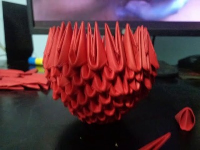 Origami 3D Corazón