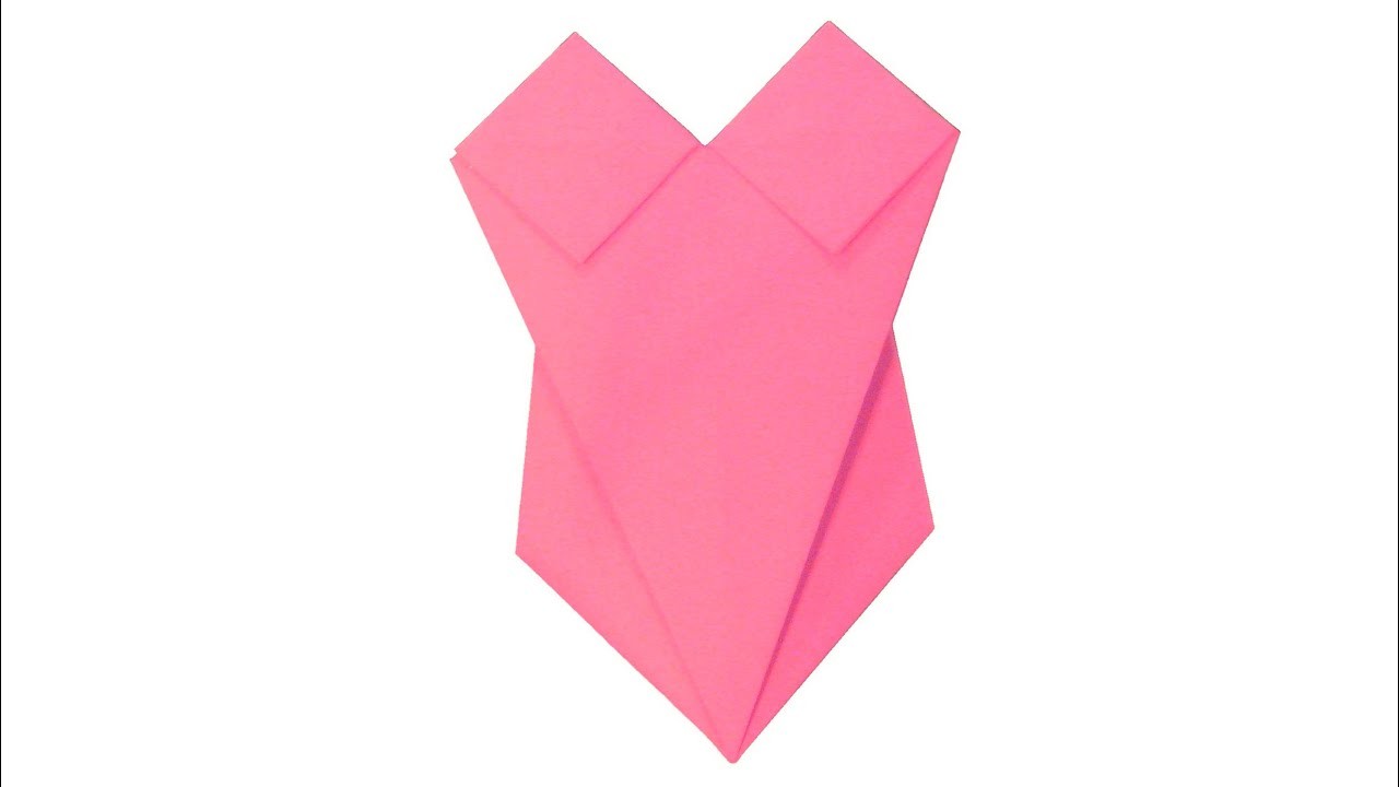 Origami traje de baño