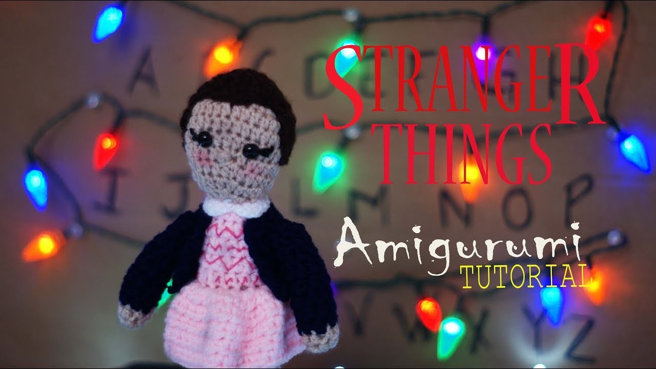 Stranger Things Eleven.AMIGURUMI TUTORIAL.
