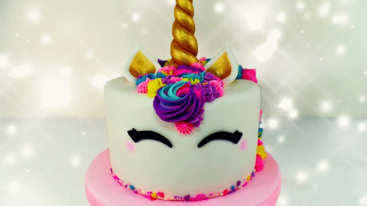 Torta de Unicornio | Unicorn Cake | Tutorial | How to