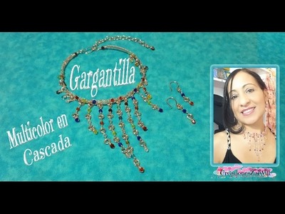 Choker Bisuteria Estilo cascada