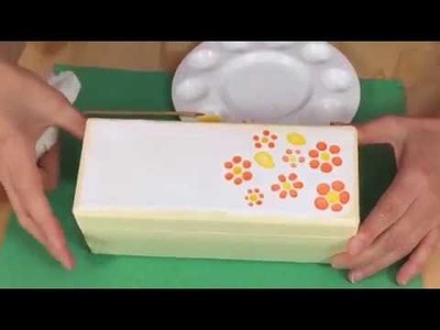 Cómo decorar cajas con la técnica del jacarelado | facilisimo.com