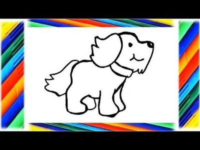 Como Dibujar un Perro Paso a Paso 2 - How to draw a dog 2