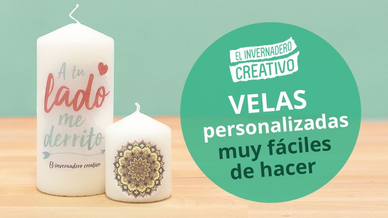 Cómo personalizar velas (MUY FÁCIL) - How to customize candles