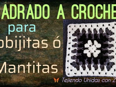 Cuadrado A Crochet - Diseño # 1