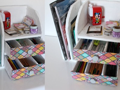 DIY: Mueble para tu escritorio Reciclado