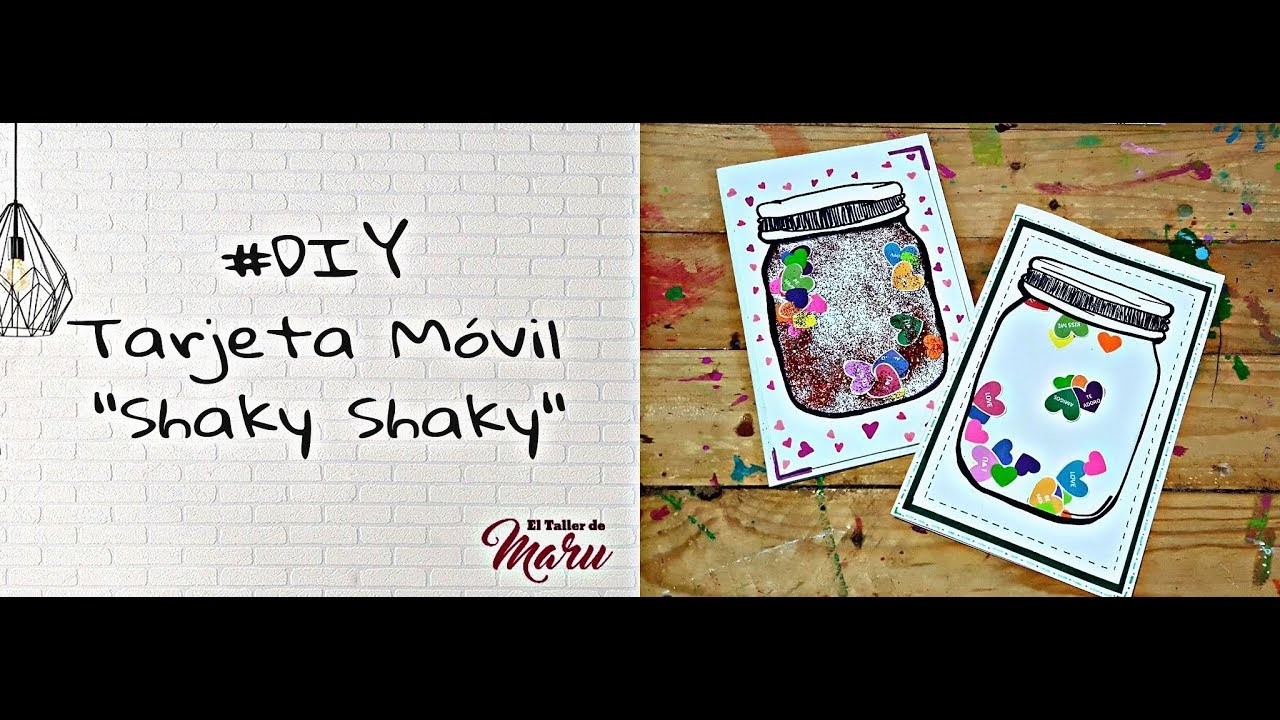 #DIY Tarjeta Móvil "Shaky Shaky"