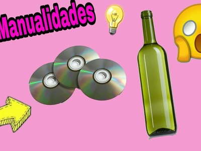 HAZ MANUALIDADES CON MATERIAL RECICLADO