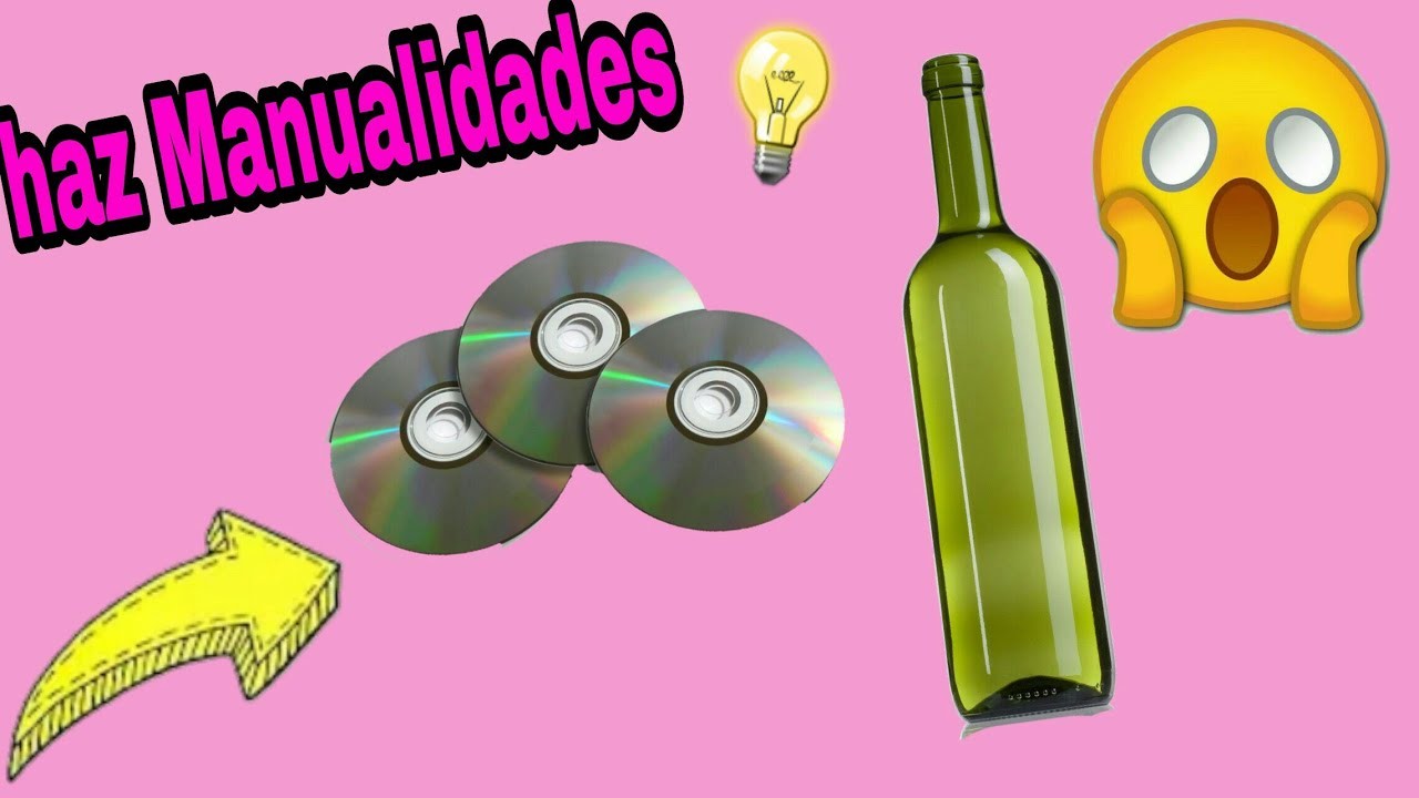 HAZ MANUALIDADES CON MATERIAL RECICLADO