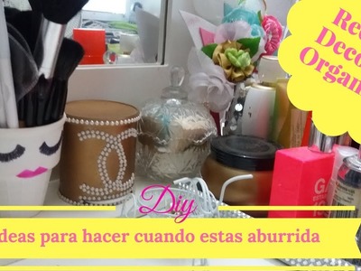IDEAS DE DECORACIÓN. DIY. NELU