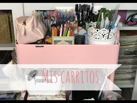 ORGANIZACIÓN SCRAP: MIS CARRITOS TIPO IKEA