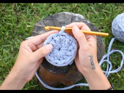 Puntos Basicos Crochet en Trapillo