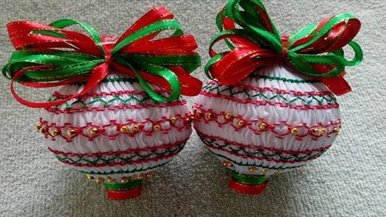 Smocking embroidery- Christmas Ornament