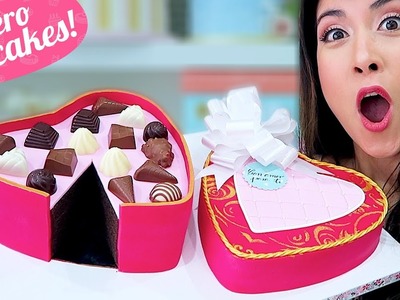 TARTA CAJA DE BOMBONES | Especial San Valentín | Quiero Cupcakes!