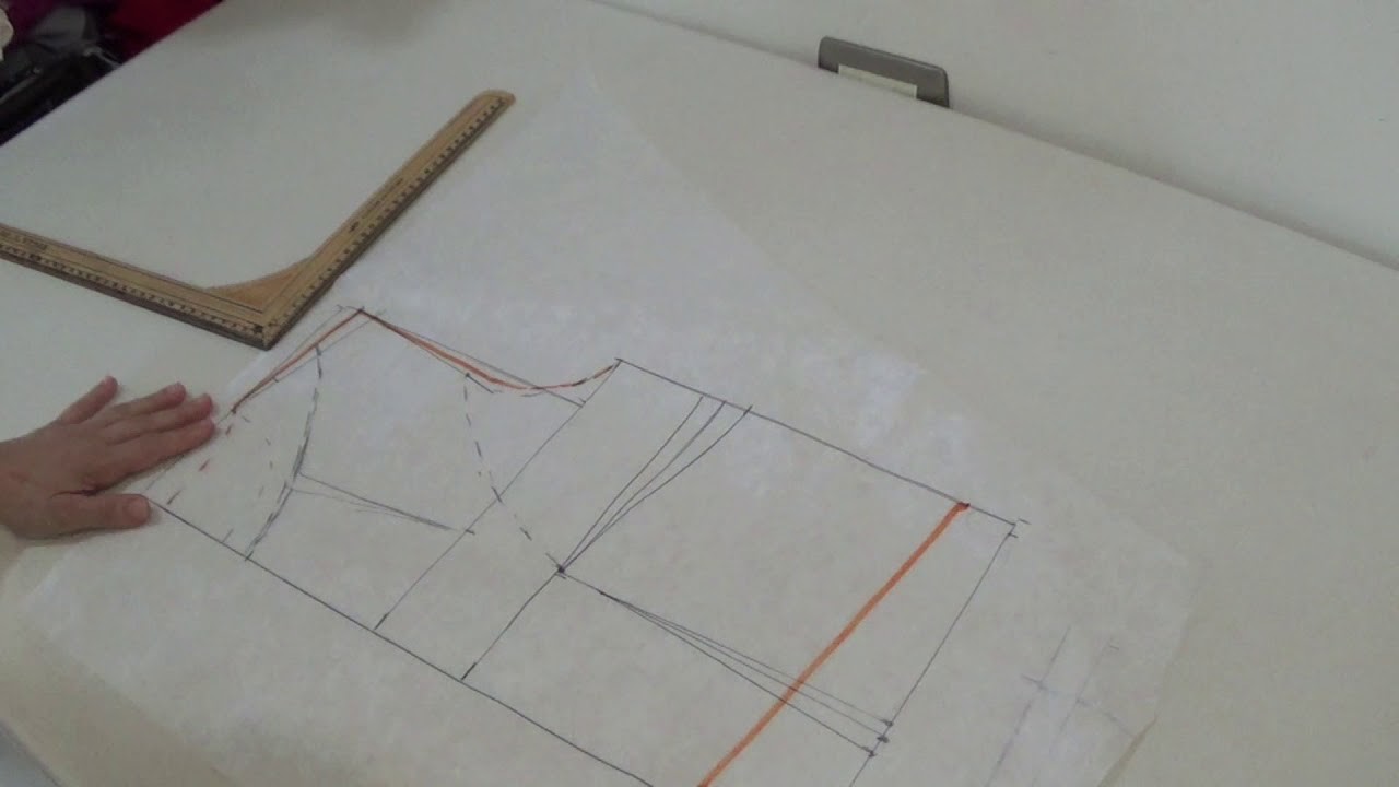 Trazo Corte Princesa  Escote Ojal  Jazmin gastelum