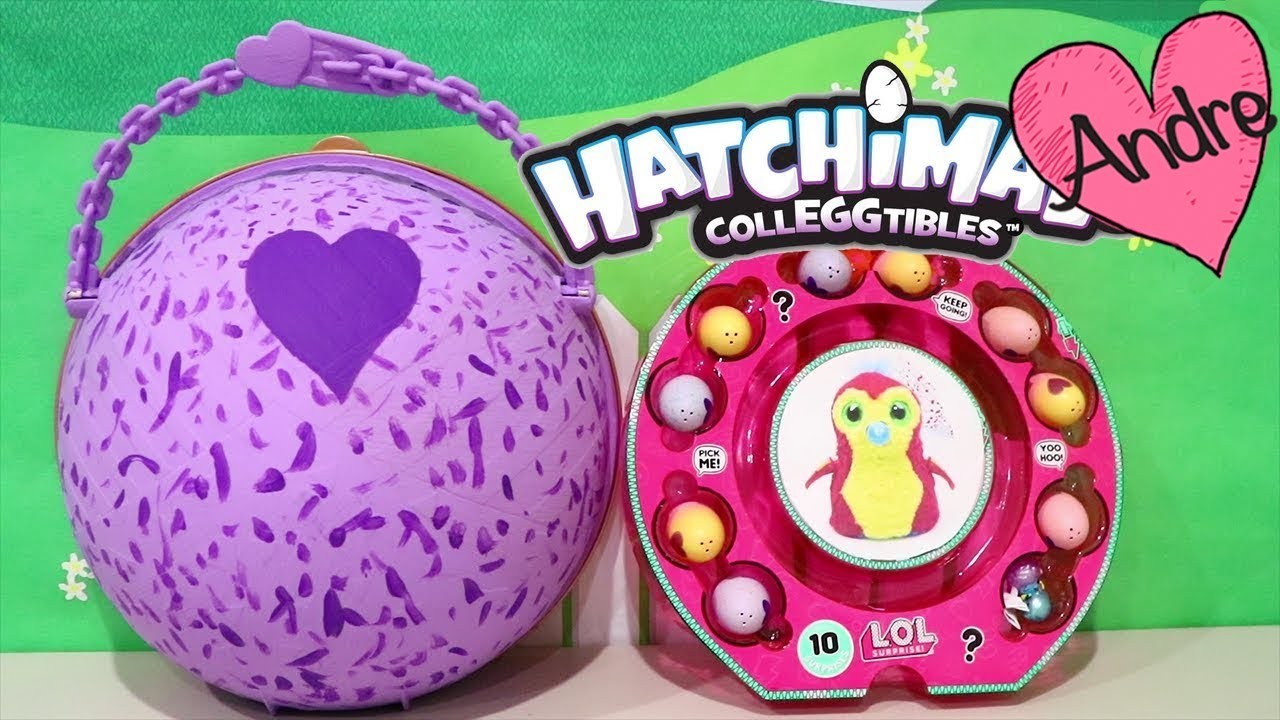 Bola gigante DIY Hatchimals y huevos sorpresa | Muñecas y juguetes con Andre para niñas y niños