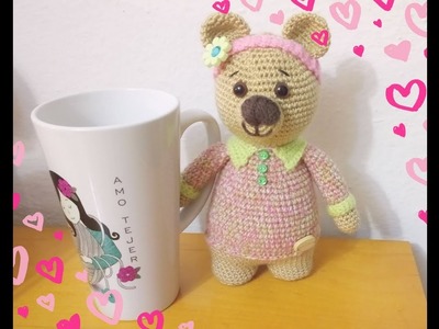 Bozal Osa Yoya amigurumi a Crochet Versión (ZURDO)