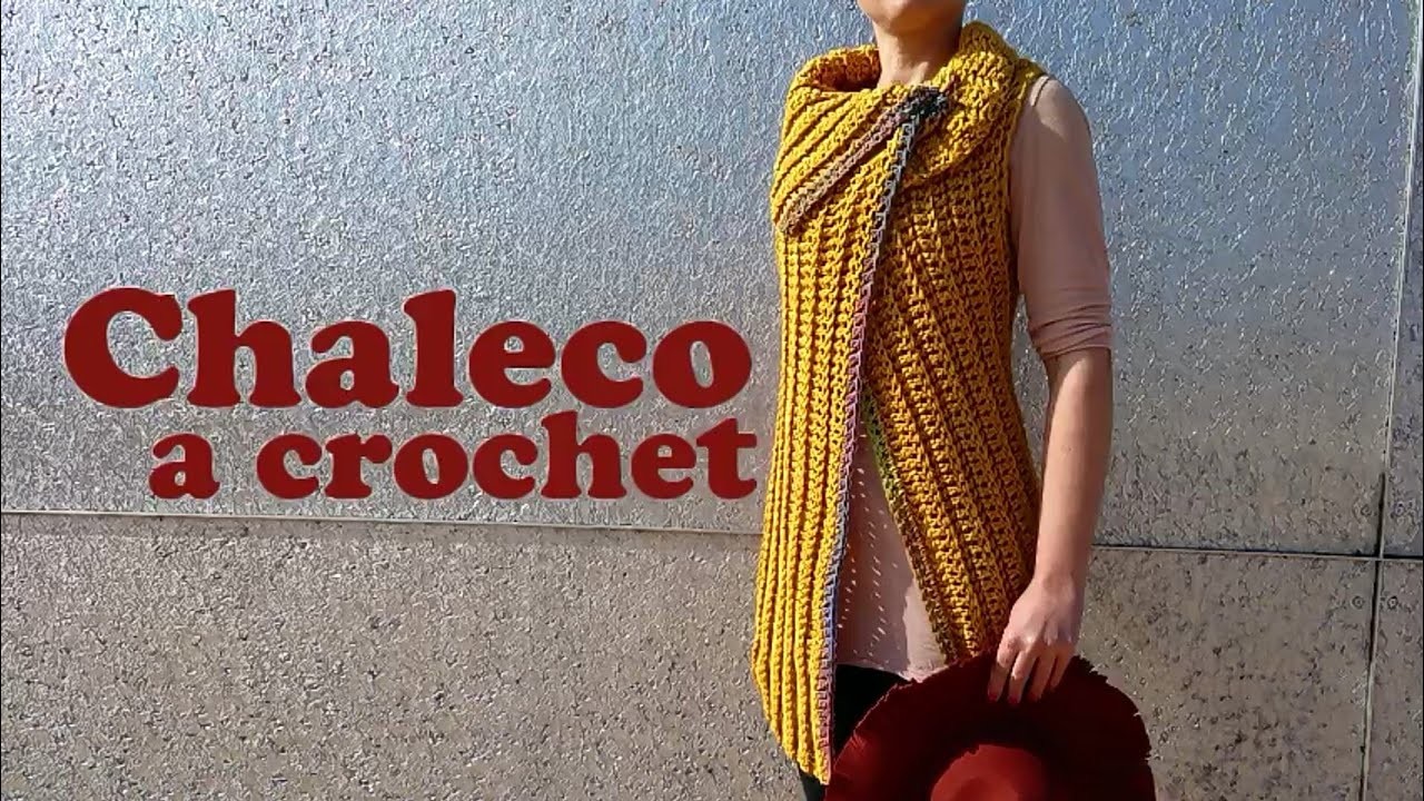 Chaleco a Crochet