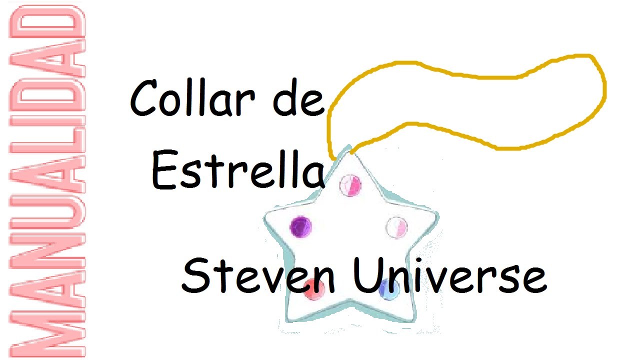 Collar estrella de Steven Universe(1.2)|manualidad