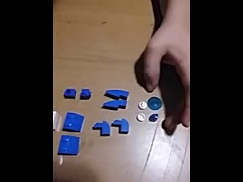 Como hacer un delfín con legos