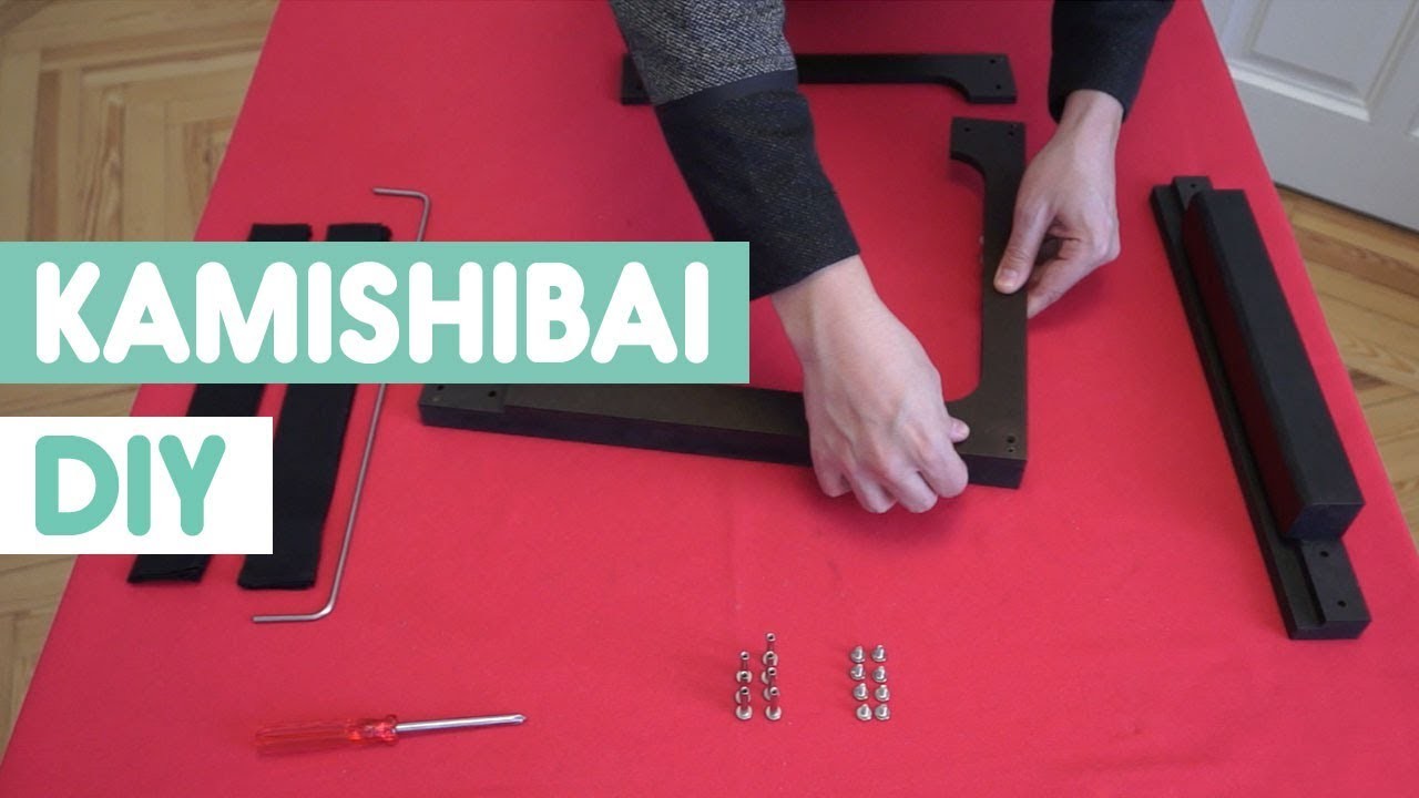 Cómo hacer un Kamishibai DIY en madera