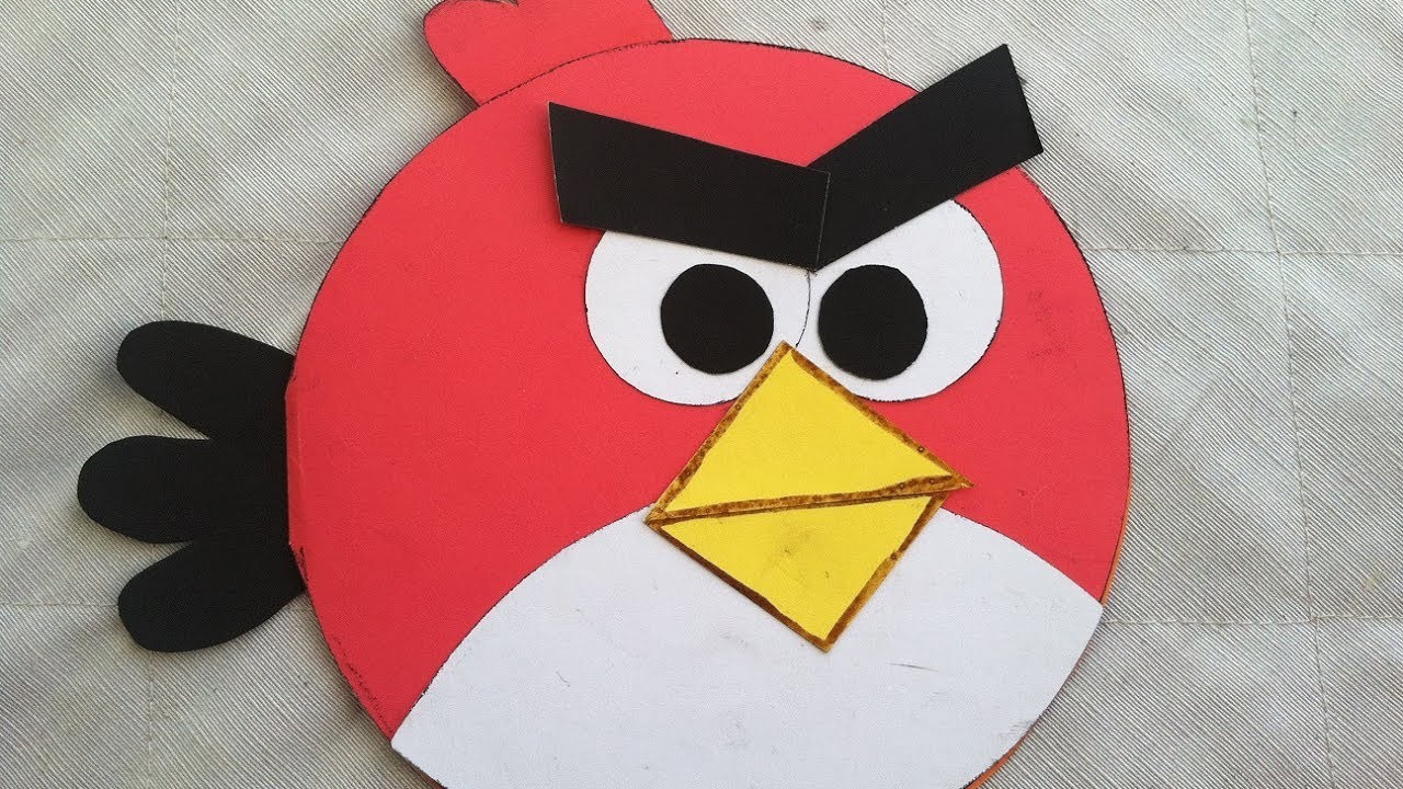 Como hacer una invitacion de Angry Birds o pajaros furiosos | ???? Casa Boutique ????
