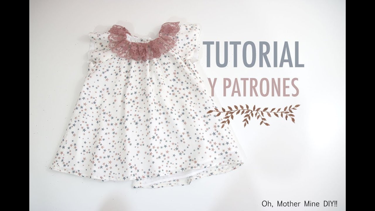 Costura: Vestido para niñas manga ranglan (patrones gratis)