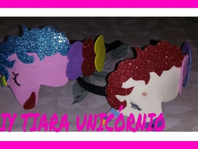 DIY tiara unicórnio para fantasia de carnaval 2018
