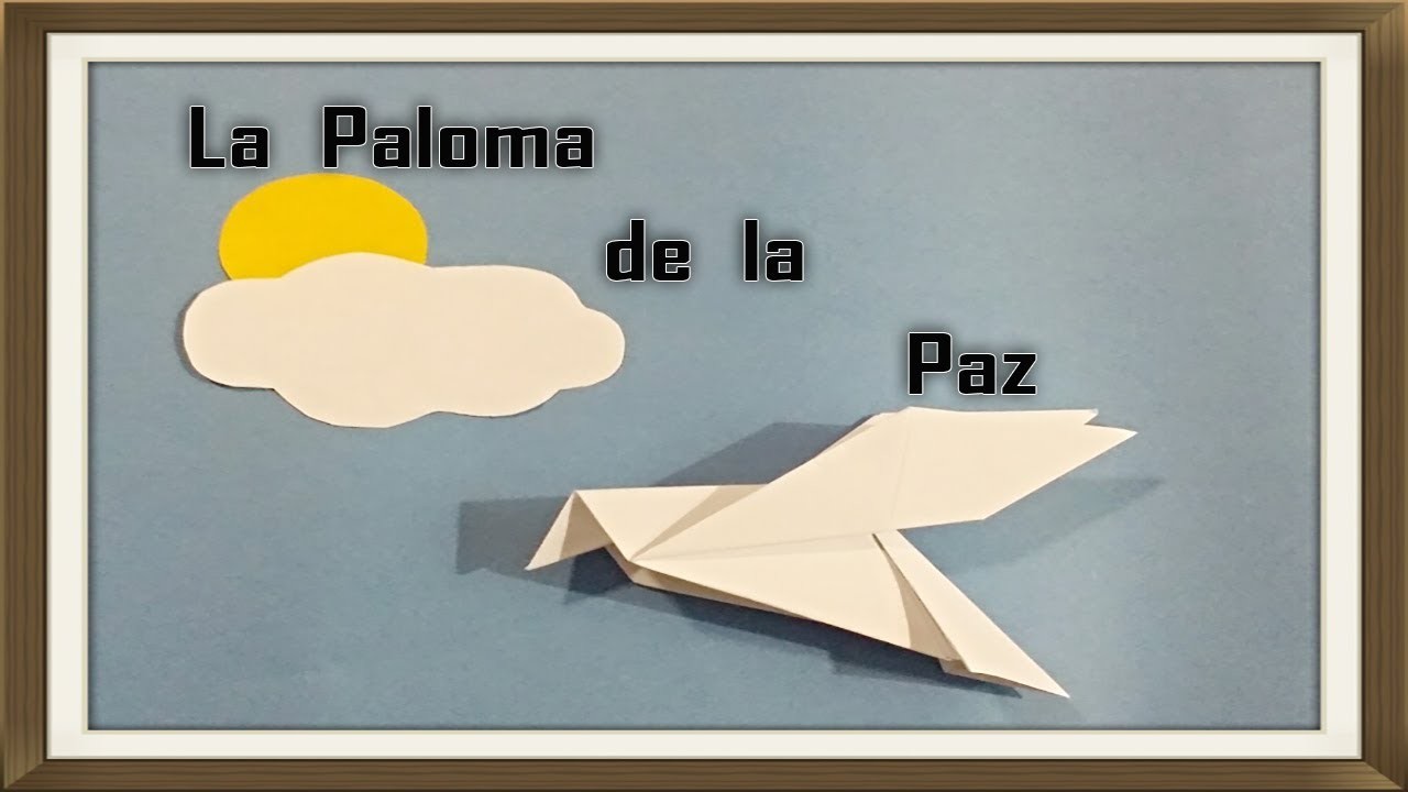 Facilarte Manualidades - La Paloma de la Paz