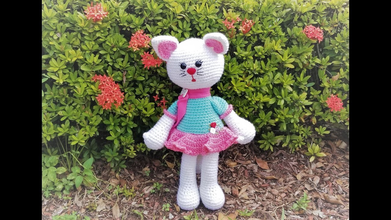 Hermosa Gatica amigurumi 5 de 5