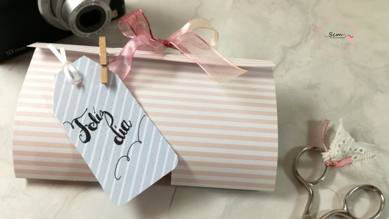 Manualidades: Cómo empacar un pequeño Regalo de manera linda, fácil, rápido y económico DIY