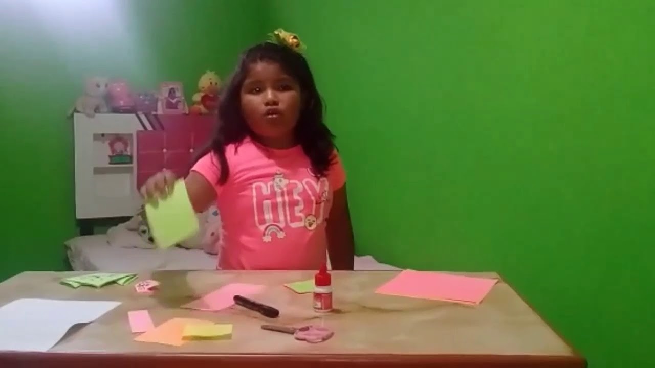 MI PRIMER VIDEO  :HACIENDO GATITOS DE ORIGAMI