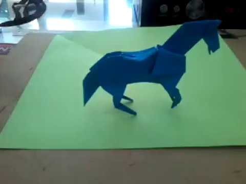 Origami  cavalo horse  parte 1de 4