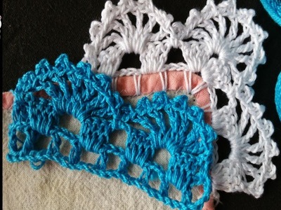 ORILLA No  2 en crochet PASO A PASO