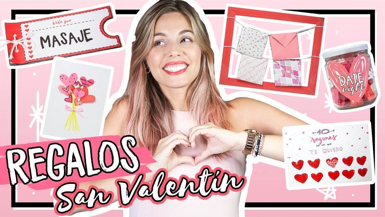 ♥ Regalos Fáciles y Bonitos para San Valentín DIY ♥ | Dolce Placard