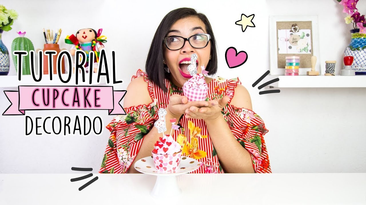Tutorial Decora un Cupcake con la DIY Party Board y Sellos de Micaela Ferrero *En Español*