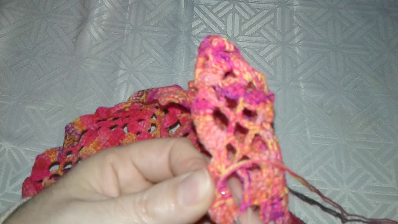 Blusa Facil con Cuadros a Crochet Parte #2