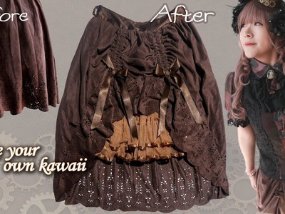 DIY Steampunk skirt