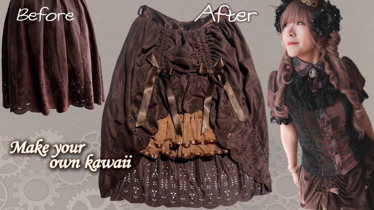 DIY Steampunk skirt