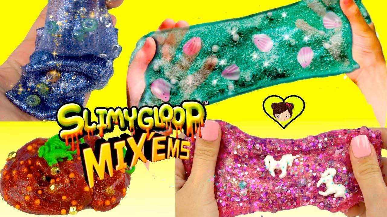 El Mejor Juego Para Decorar Slime - Slimy Gloop Mix Ems!