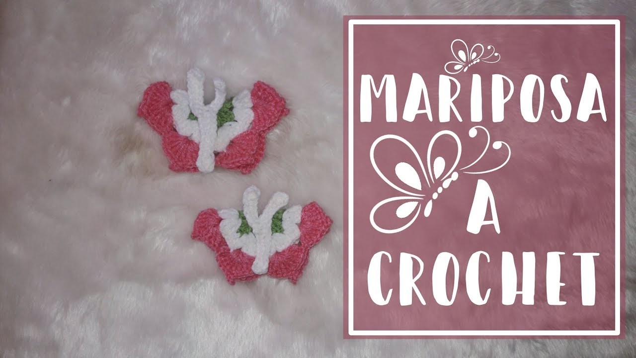 Mariposa A Crochet | Crochet Anaid