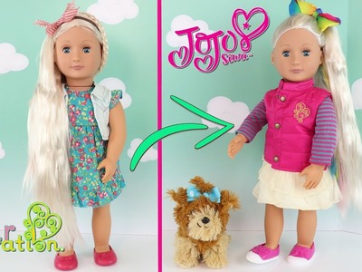 ????Mi Propia Muñeca JoJo Siwa ????Transformando una muñeca Our Generation en JoJo Siwa Doll