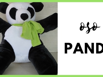 OSO PANDA| PELUCHE| ARTE JESICA